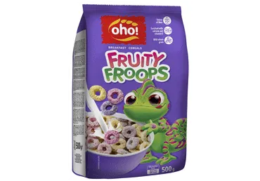Sausās brokastis OHO Fruity froops 500g