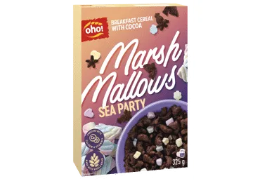 Sausās brokastis OHO Marshmallows Sea Party 325g