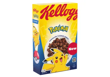 Sausās brokastis Pokemon šokolādes KELLOGG'S 350g