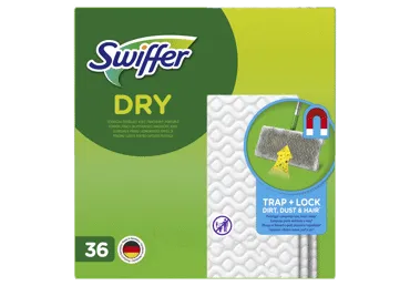 Sausās grīdas lupatas SWIFFER 36gab.