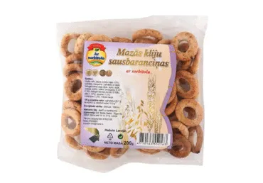 Sausbaranciņas MARIO kliju ar sorbītu 200g