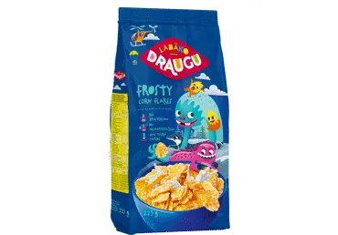 Sausās brokastis kukurūzas pārslas DRAUGU 225g