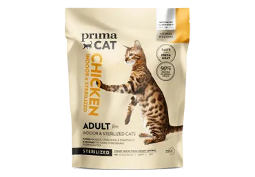 Saus.bar.steril.kaķ. PrimaCat vista,400g