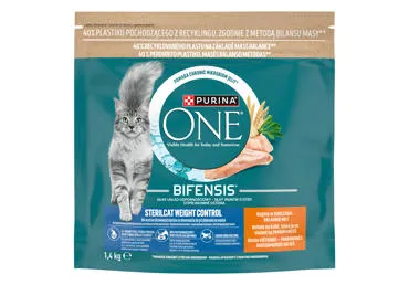 Sausā kaķu barība vistas ONE Weight Control 1,4kg