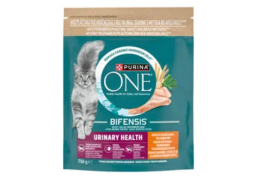 Sausā kaķu barība vistas ONE Urinal Health 750g