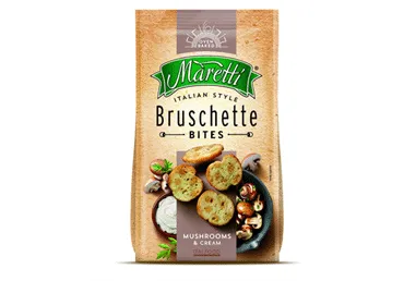 Sausmaizītes MARETTI ar sēņu un krējuma garšu 70g