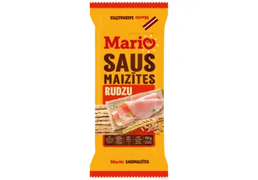 Sausmaizītes MARIO rudzu 155g