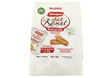 Sausmaizītes uzkoda Tostarelli BISCOPAN 180g