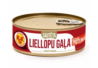 Liellopa gaļa sautēta 250g, RGK