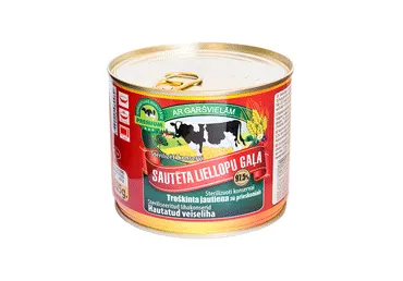 Sautēta liellopu gaļa ar garšvielām PREMIUM EO 525g