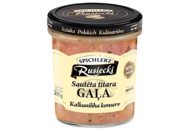 Sautēta tītara gaļa PAMAPOL 280g