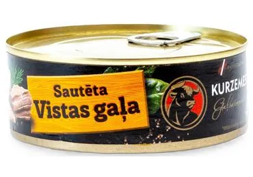 Sautēta vistas gaļa KURZEMES GAĻSAIMNIEKS 250g