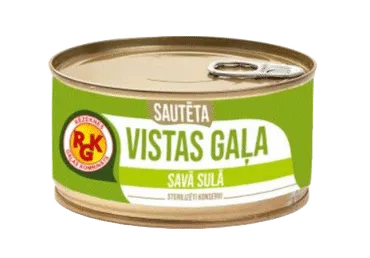 Sautēta vistas gaļa savā sulā RGK 325g