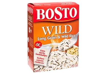 Savvaļas rīsu maisījums BOSTO 4x125g
