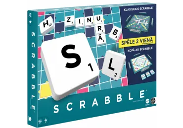Scrabble latviešu valodā divi vienā