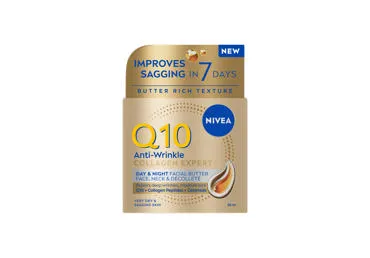 Sejas krēms NIVEA Q10 Anti-Wrinkle 50ml
