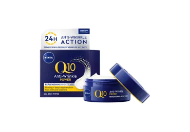 Sejas krēms NIVEA Q10 Plus nakts 50ml