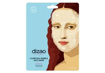 Sejas maska DIZAO Charcoal Bubble 25g