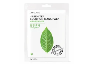 Sejas maska LEBELAGE Green Tea 25g