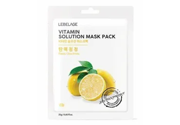 Sejas maska LEBELAGE Vitamin Solution 25g