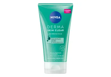 Sejas skrub.NIVEA Derma Skin Clear 150ml