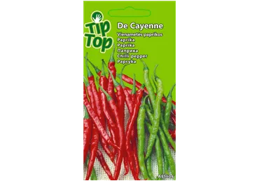 Sēklas: Paprika DE CAYENNE gab.