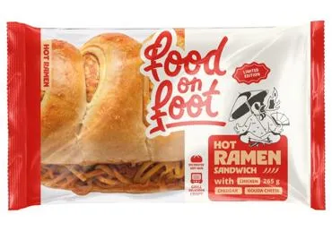Sendvičs ar vistu Čedaru Hot Ramen 265g