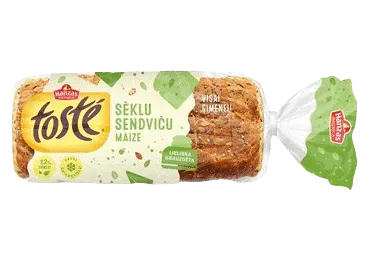 Sendviču maize TOSTĒ ar sēklām 470g