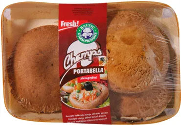 Sēnes "Portabella", fasētas 280gr.,gab