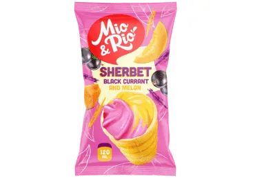 Šerbets MIO&RIO meloņu-upeņu 73g