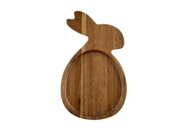 Servēšanas paplāte UNIWELL Acacia Rabbit 25 cm