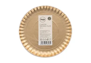 Servēšanas šķīvji ILAJA Gold 12gab.23cm