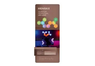 Sešstūra LED lampa Quantum HENSKE