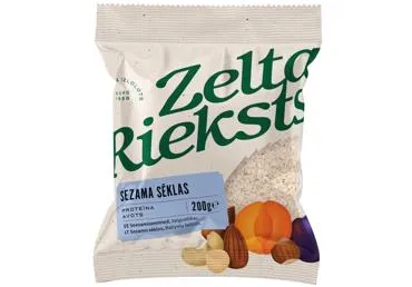 Sezama sēklas ZELTA RIEKSTS 200g