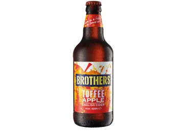 Sidrs BROTHERS Toffee Apple, 4%, stiklā, 0.5l (DEP)