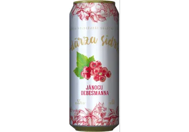 Sidrs DĀRZA Jāņogu 5,5% 0,5L sk.D