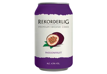 Sidrs REKORDELIG pasifloras 4,5% 0,33L D
