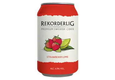 Sidrs REKORDELIG zemeņu- laima 4,5% 0,33L D