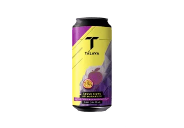 Sidrs TĀLAVAS ābolu ar marakuju 5% 0,44L D