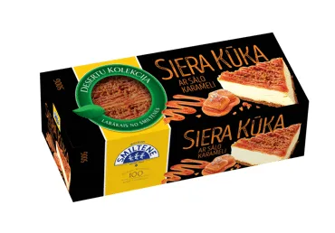 Kūka siera ar sāļo karameli 500g