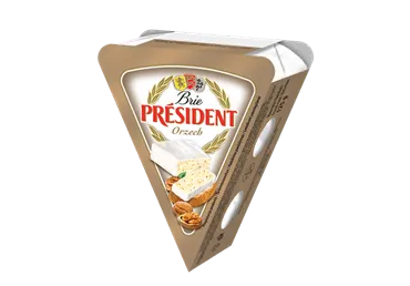 Siers Brie ar valriekstiem 125g, President