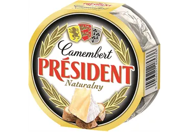 Siers Camembert PRESIDENT Natural, 120 g