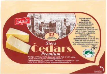 Siers Čedars Premium LATGALE 50% fas.