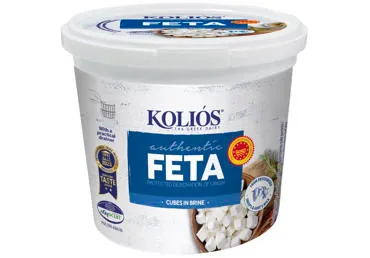 Siers Feta KOLIOS kubiņos 43% 150g