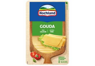 Siers Gouda HOCHLAND šķēlēs 135g