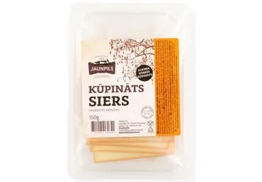 Siers kūpināts JAUNPILS šķēlēs 150g