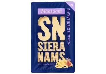 Siers SN Maasdamer šķēles 150g
