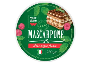 Siers Mascarpone WELL DONE 80% 250g