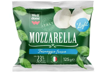 Siers Mozzarella Light WELL DONE 23%125g