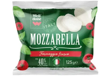 Siers Mozzarella WELL DONE 40% 125g